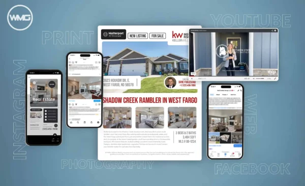 website design and real estate media design and photography in maricopa arizona