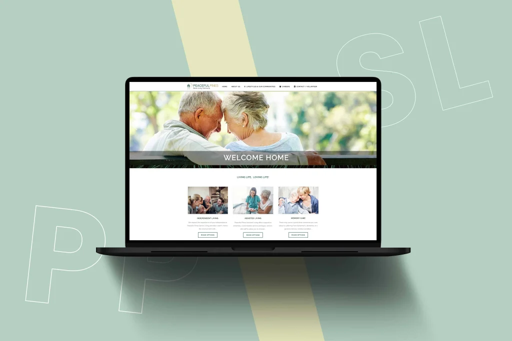 assisted living website design packages